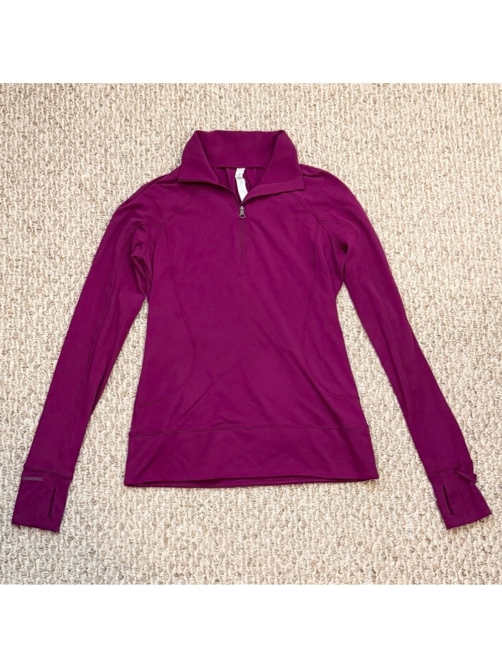 Lululemon Rush Hour 1/2 Zip Long Sleeve Sweater